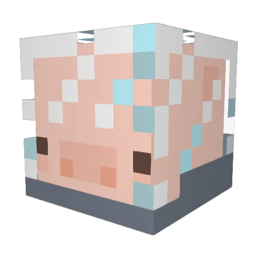 Seegurke34 Minecraft avatar head, 3D render