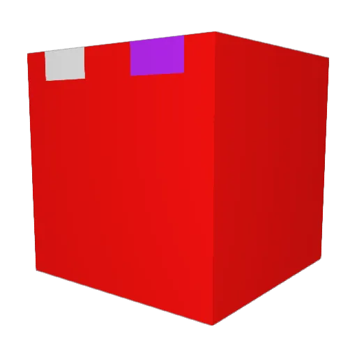 SeekFire Minecraft avatar head, 3D render