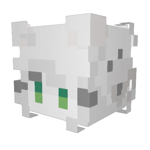 SeekerFN_YT Minecraft avatar head, 3D render