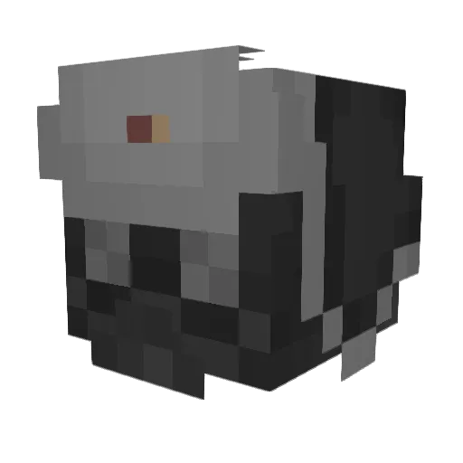 Seeker_Keeper Minecraft avatar head, 3D render