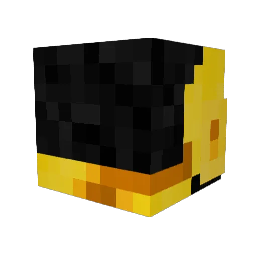 SeenTheShadow Minecraft avatar head, 3D render
