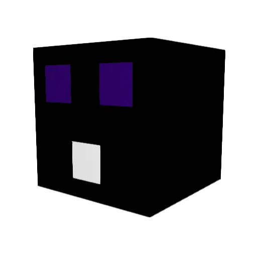 Seewespe Minecraft avatar head, 3D render