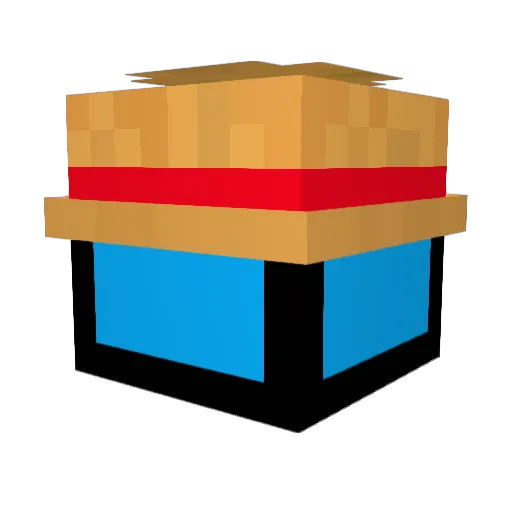 Seeyoureyes Minecraft avatar head, 3D render