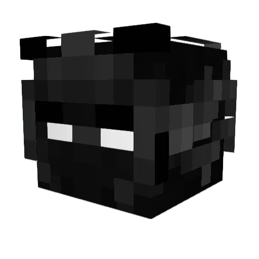 SefXth Minecraft avatar head, 3D render