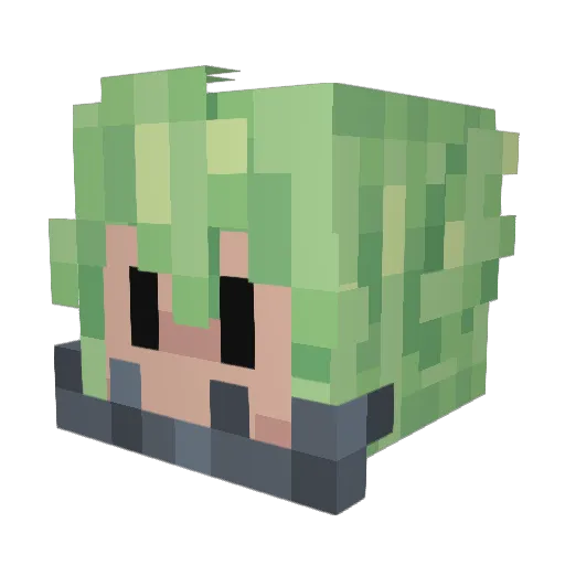 SefoeIsKool Minecraft avatar head, 3D render