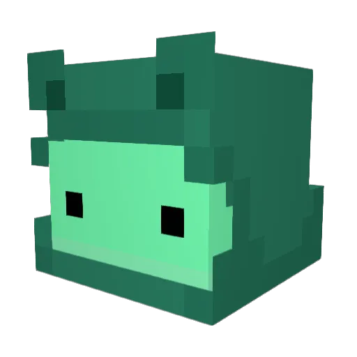 Segafan243 Minecraft avatar head, 3D render