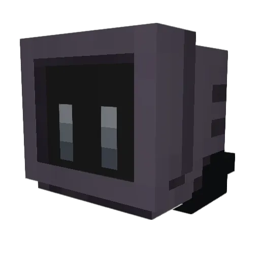 Segeis Minecraft avatar head, 3D render