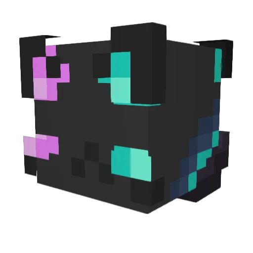 Segerviss Minecraft avatar head, 3D render