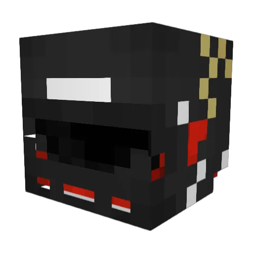 SegmentedPuma98 Minecraft avatar head, 3D render