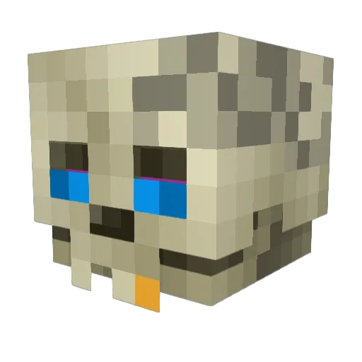 SehzWorld Minecraft avatar head, 3D render