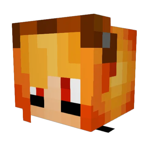 Seigneur_Sydo Minecraft avatar head, 3D render