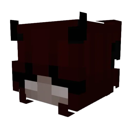 Seikuo Minecraft avatar head, 3D render