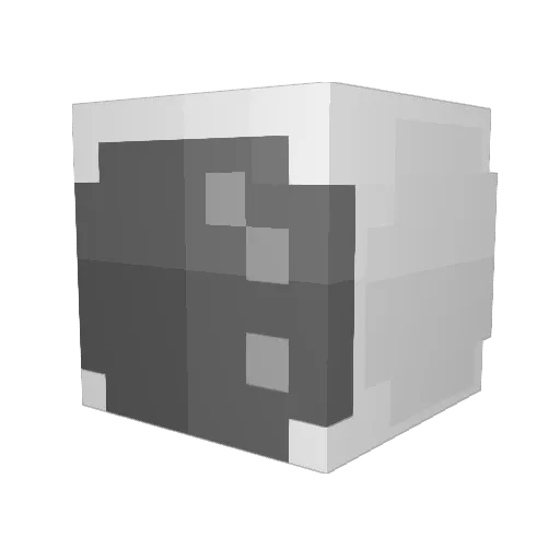 Seila447 Minecraft avatar head, 3D render