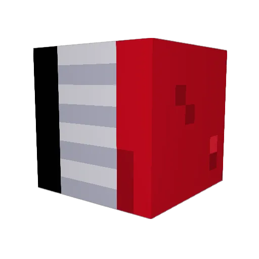 SeinemArzt Minecraft avatar head, 3D render