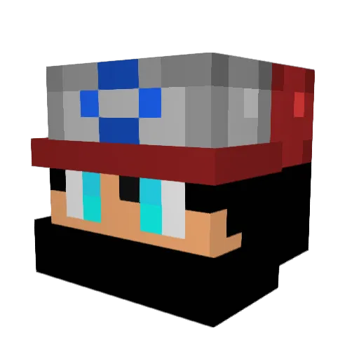 Seithy0 Minecraft avatar head, 3D render