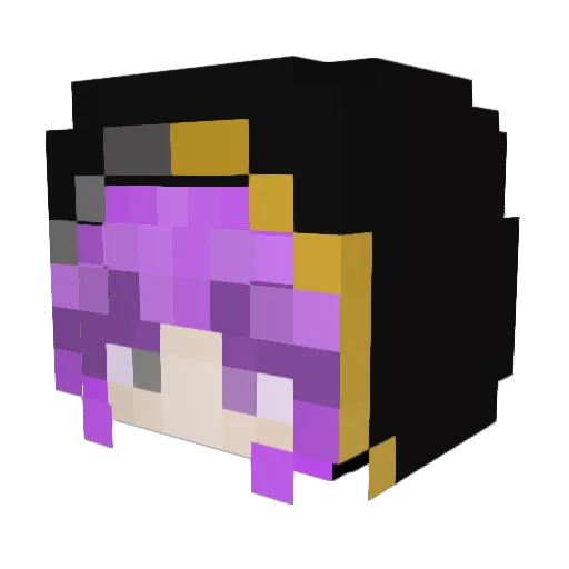 Sejung_desu Minecraft avatar head, 3D render