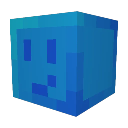 Seki1808 Minecraft avatar head, 3D render