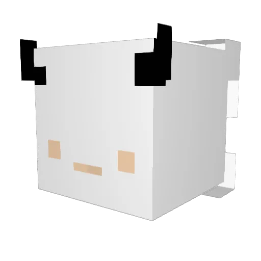 Sekiro33 Minecraft avatar head, 3D render