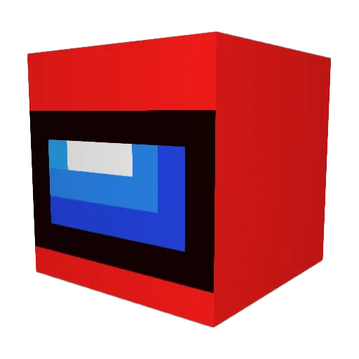 Sekky_demon Minecraft avatar head, 3D render