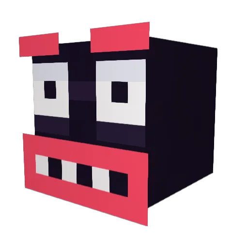 Sektant2006 Minecraft avatar head, 3D render