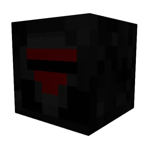 SelCool Minecraft avatar head, 3D render