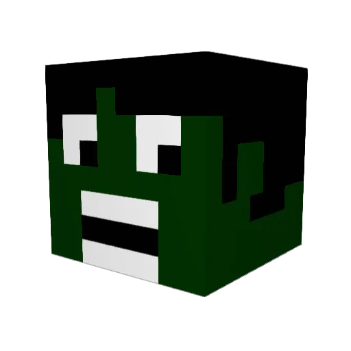 Selbyyyy Minecraft avatar head, 3D render