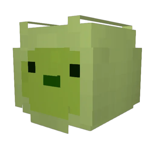 Selectionner Minecraft avatar head, 3D render