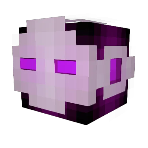 Selendria Minecraft avatar head, 3D render