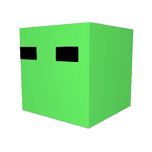 Selenfea Minecraft avatar head, 3D render