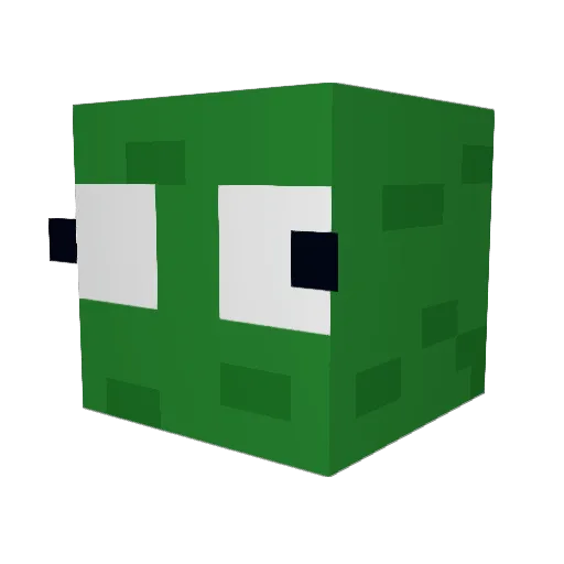 Selfishpickle240 Minecraft avatar head, 3D render