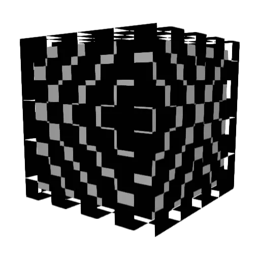 Selfmadness Minecraft avatar head, 3D render
