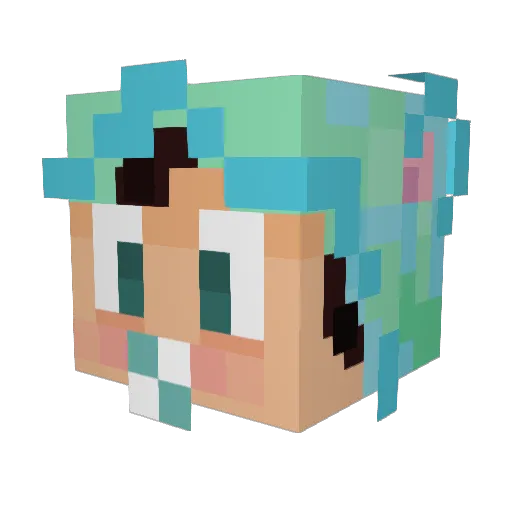 SelimAltun38 Minecraft avatar head, 3D render
