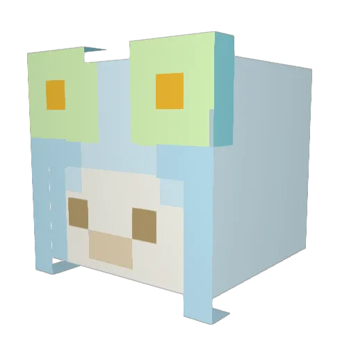 Selim_buba Minecraft avatar head, 3D render