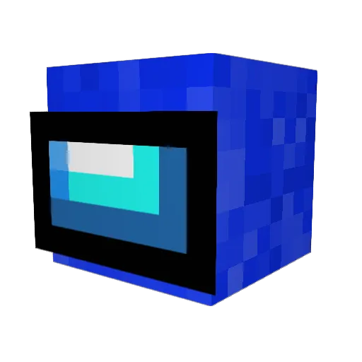 Selj Minecraft avatar head, 3D render