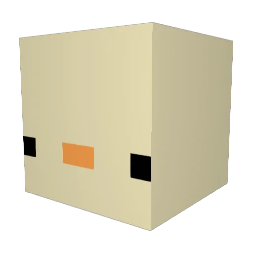 Selja46 Minecraft avatar head, 3D render