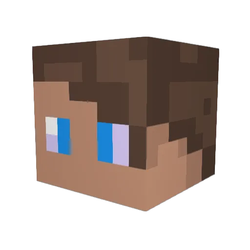 SellSY Minecraft avatar head, 3D render