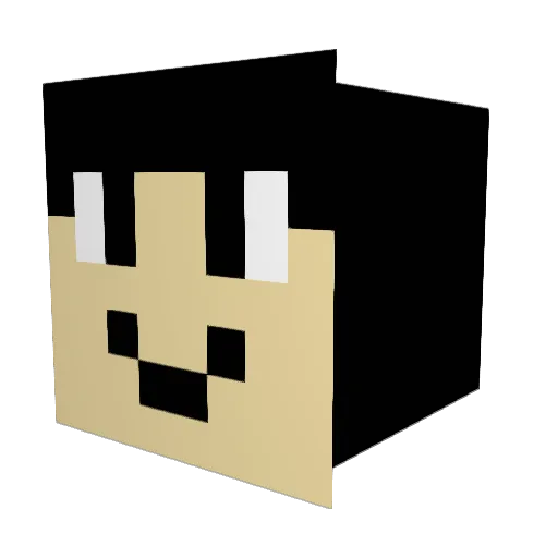 SellingHoes Minecraft avatar head, 3D render