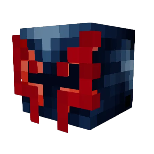 Sellingham Minecraft avatar head, 3D render