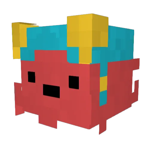 SelloutOnYt2 Minecraft avatar head, 3D render