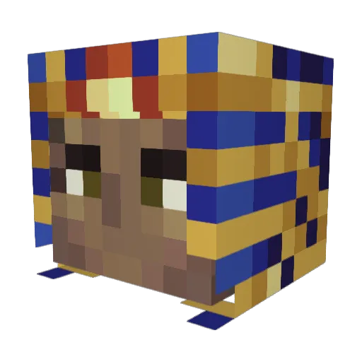 Selono98 Minecraft avatar head, 3D render