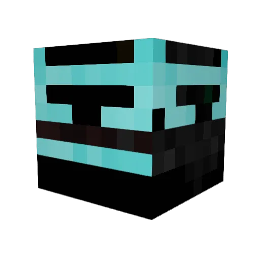 SelvesteGudYT Minecraft avatar head, 3D render