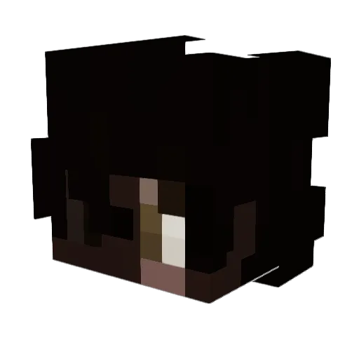 Selzoon Minecraft avatar head, 3D render