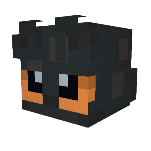 SemSogg Minecraft avatar head, 3D render