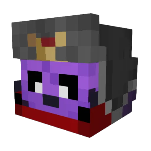 Semax4 Minecraft avatar head, 3D render