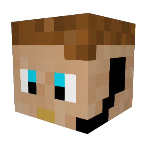 Semberac94 Minecraft avatar head, 3D render