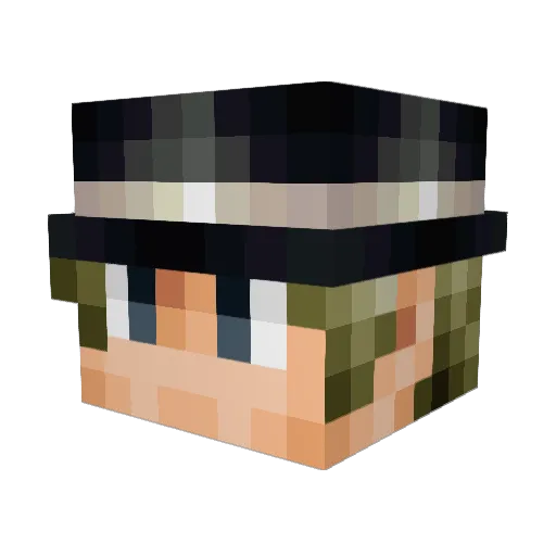 SemiDios9204 Minecraft avatar head, 3D render