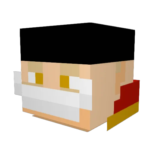 Semi_Mad215 Minecraft avatar head, 3D render