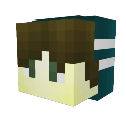 Semki4theWin Minecraft avatar head, 3D render