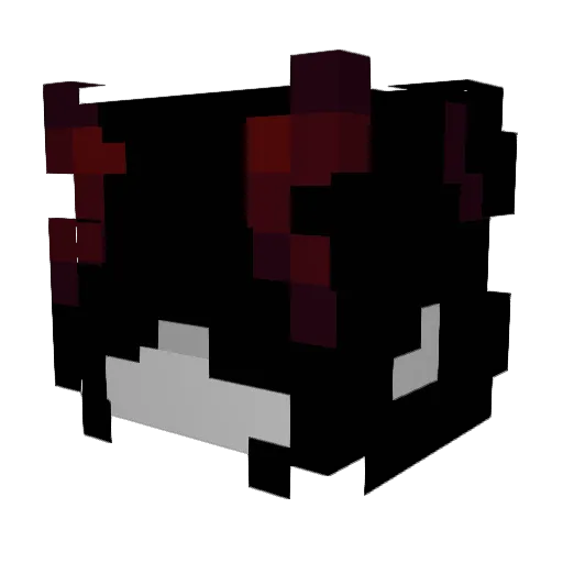 SemphirDieLinke Minecraft avatar head, 3D render