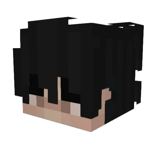 SemplicementeAle Minecraft avatar head, 3D render